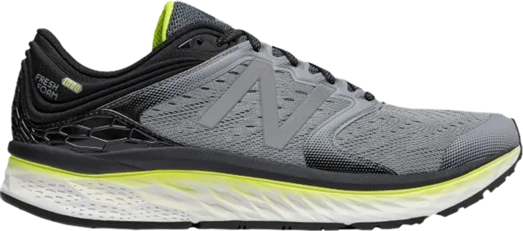 

Кроссовки New Balance Fresh Foam 1080v8 'Steel Yellow', серый