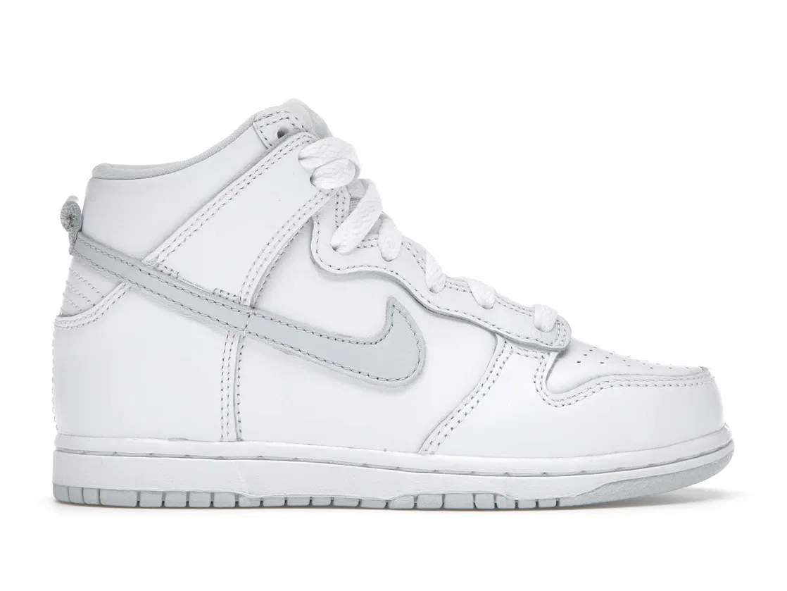 Детские кроссовки с высоким верхом Nike Dunk High SP, Белый/Серо-Белый