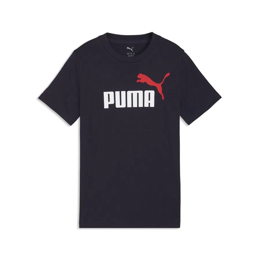 Футболка PUMA 'Essentials No.1' темно-синего цвета