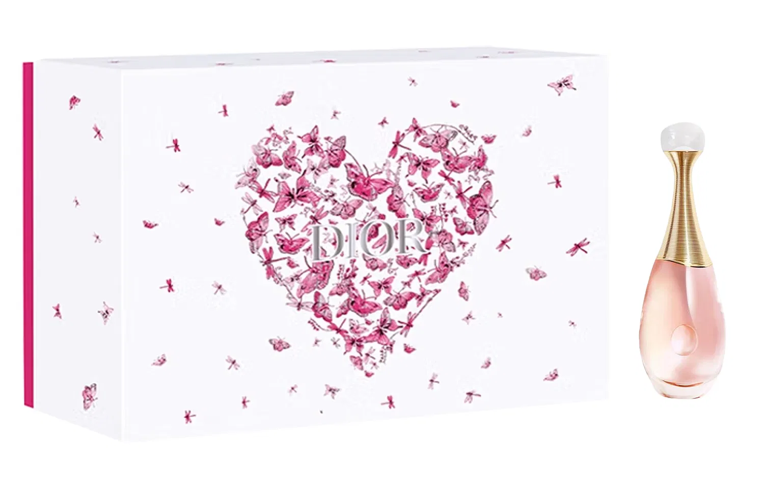 Женская туалетная вода Dior Realme Classic Pink Butterfly Box Limited Edition, 100 мл, DIOR, Black