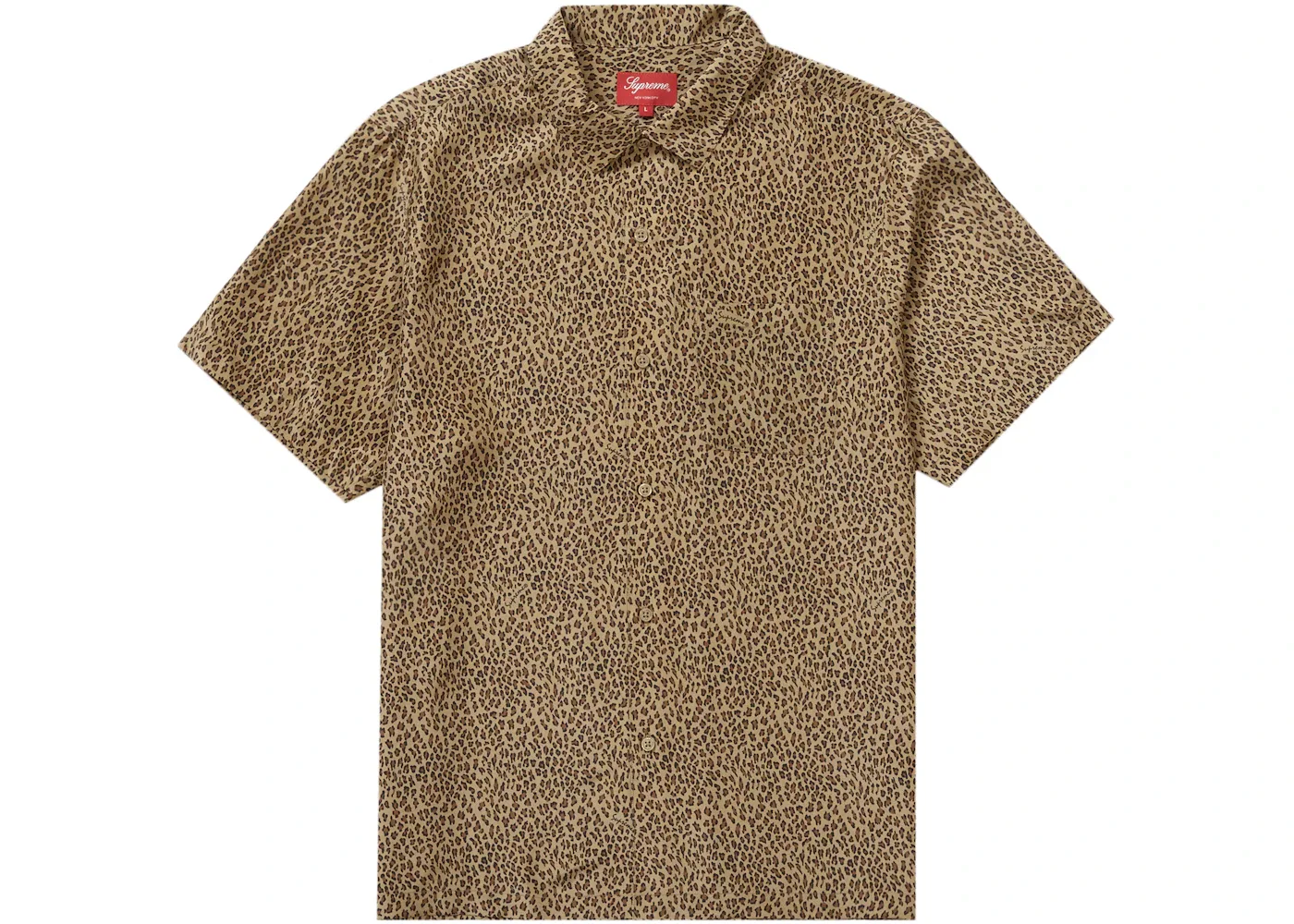 Мужская рубашка с принтом Supreme Shirt, Tan