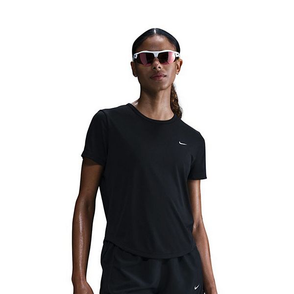 

Женская футболка для бега Tempo Dri-FIT с коротким рукавом Nike, Black, Черный, Женская футболка для бега Tempo Dri-FIT с коротким рукавом Nike, Black