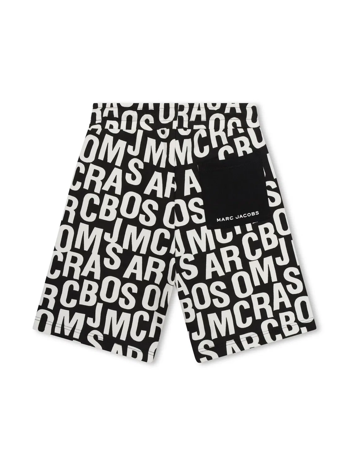 Шорты из хлопкового смеси с логотипом Marc Jacobs, черный — фото 2