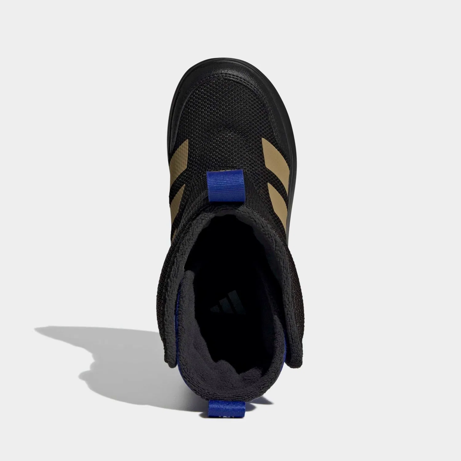 Детские зимние ботинки с водонепроницаемым верхом Adidas Sportswear, Core Black / Khaki / Preloved Teal — фото 4