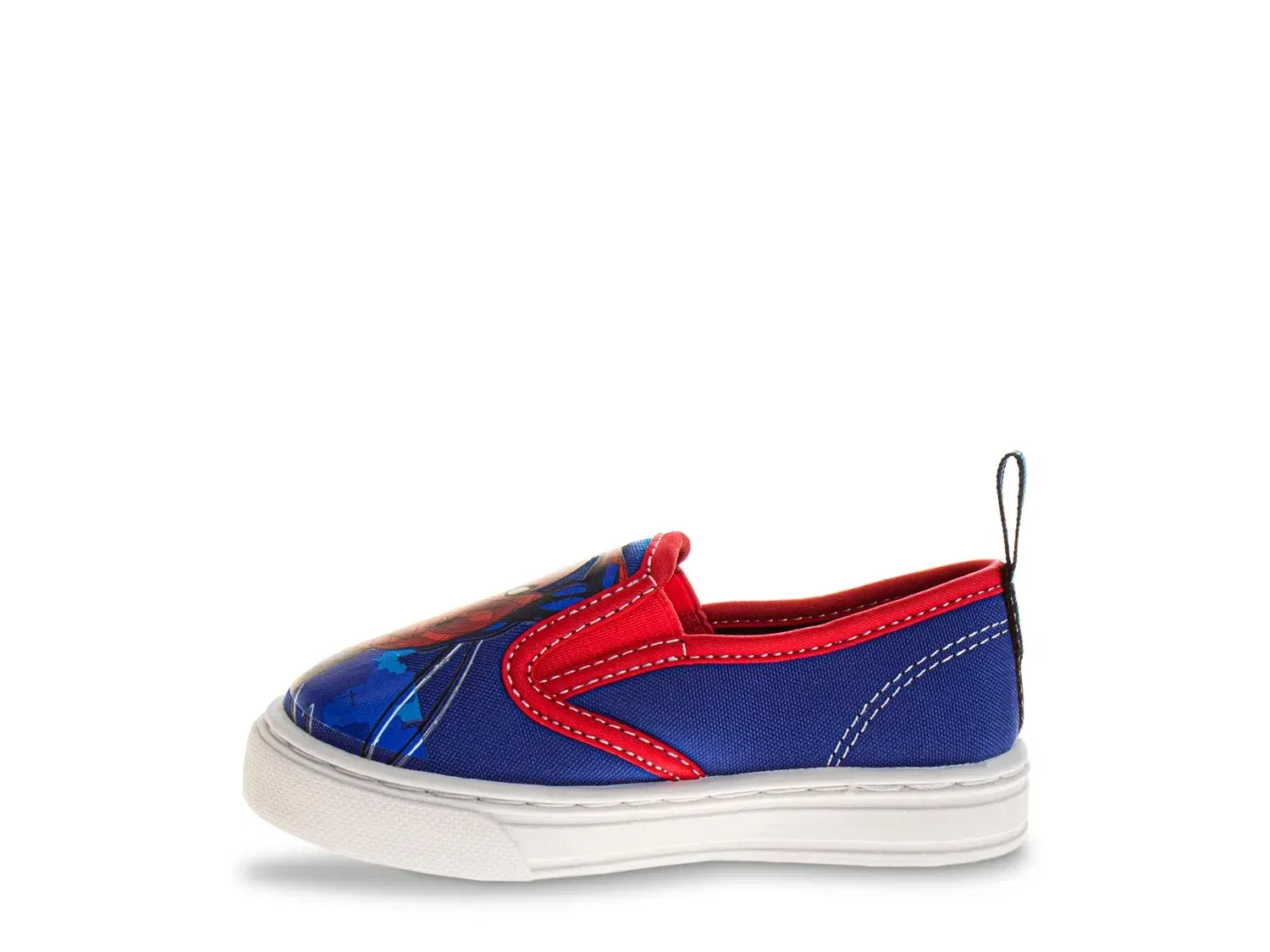 Кроссовки slip-on с принтом Spider-Man, синие, Spiderman — фото 3