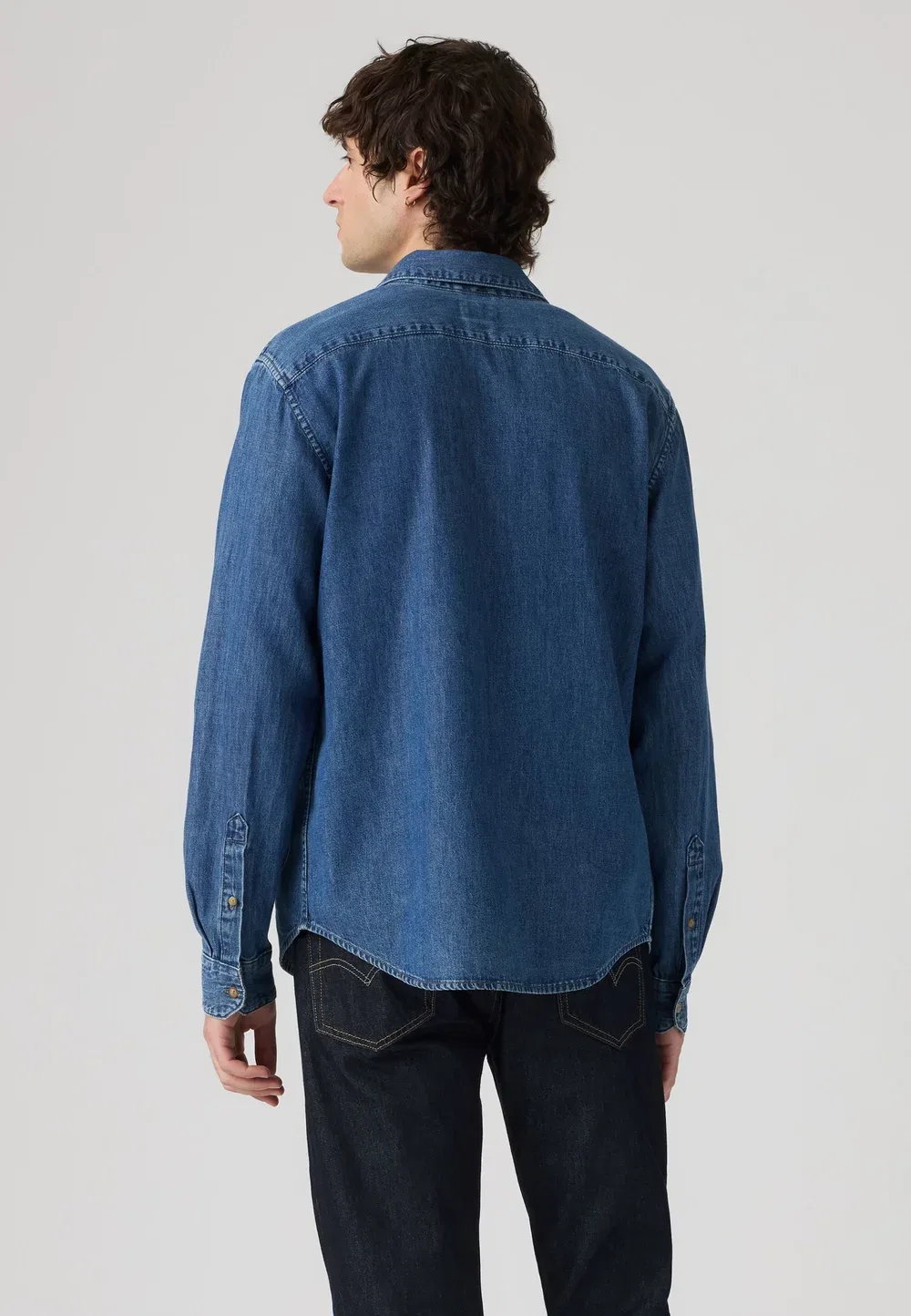 Стандарт Battery Housemark - рубашка Levi'S, Tom Mid Wash — фото 3