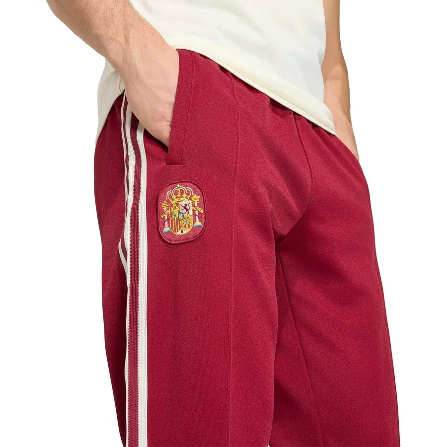 Спортивные брюки adidas Ispanya Og Tp, Бордовый — фото 4