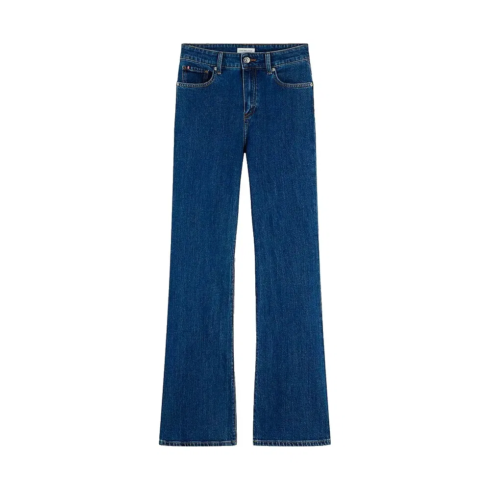 Женские джинсы-клеш Rian Bootcut Fit Tommy hilfiger, Blue — фото 3