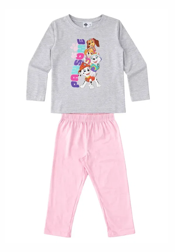 Пижама с принтом Paw Patrol Pawsome Pyjama Set, Paw Patrol, розовый/серый — фото 4