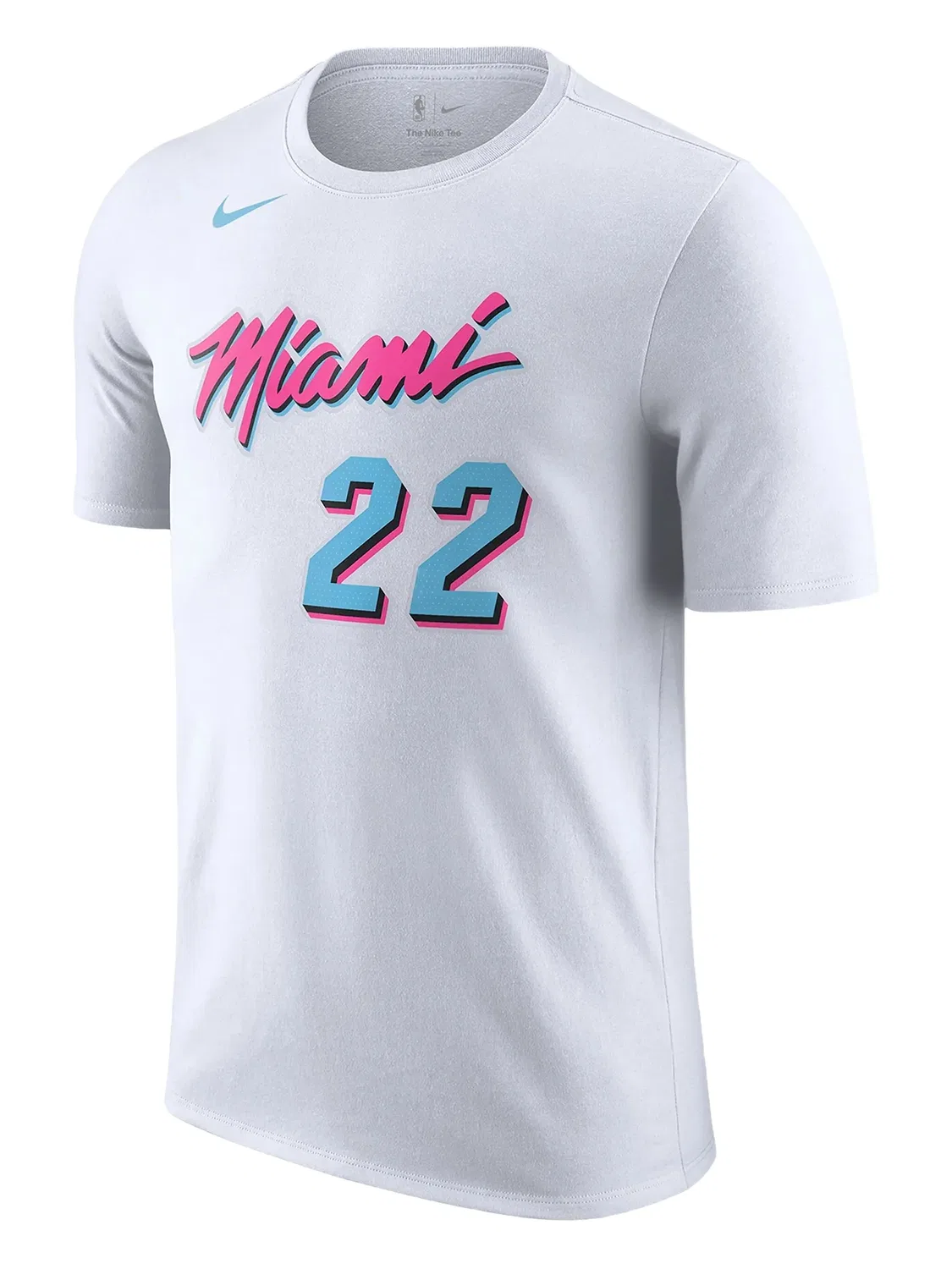 Футболка NBA Heat Essential '22 Butler N&N Nike, белый