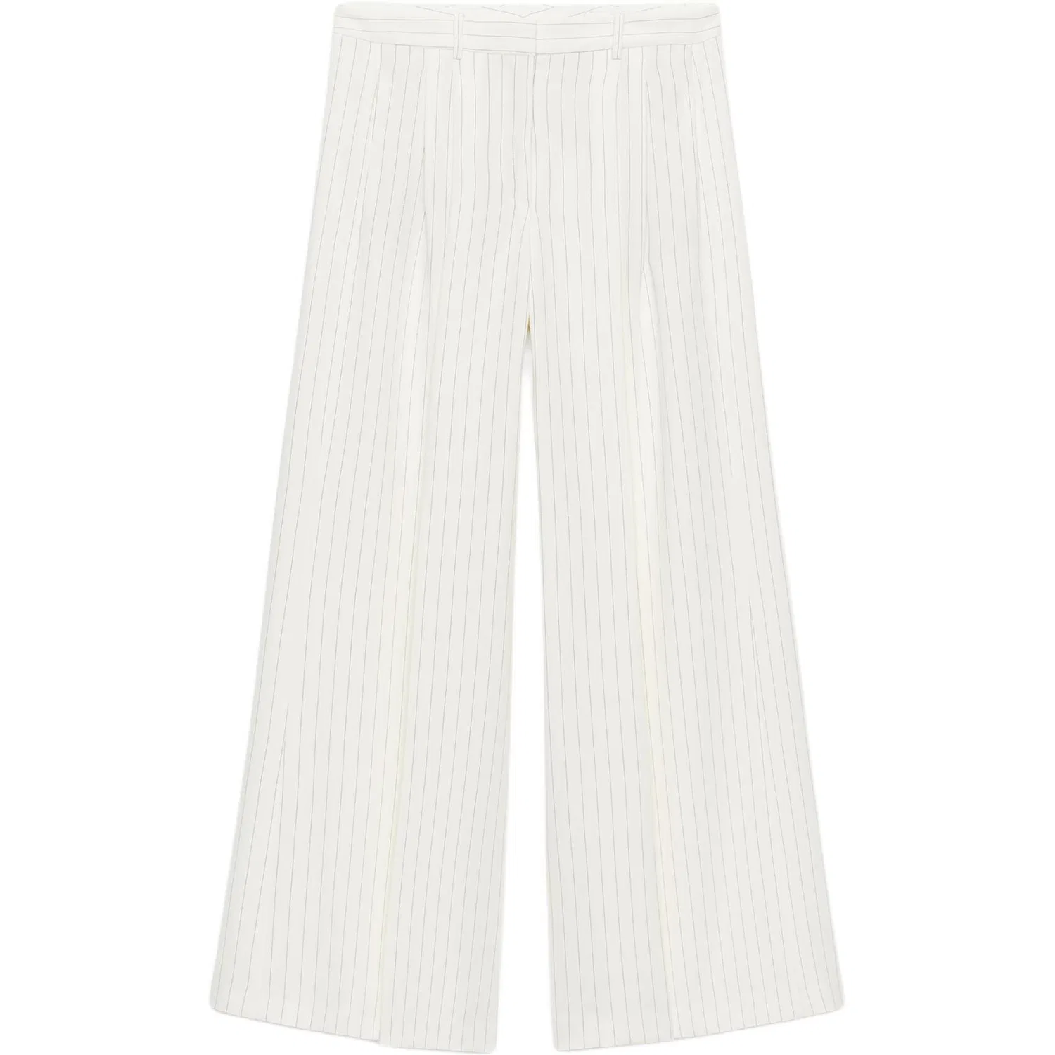 Женские брюки свободного кроя Light Yellow ZARA, Светло-желтый