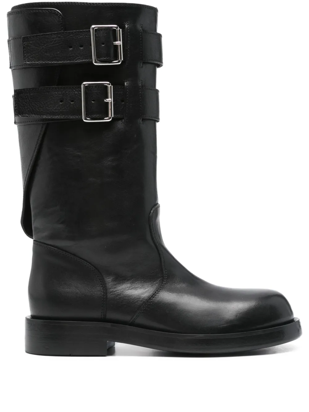 Сапоги Osmo 35 с пряжками Ann Demeulemeester, черный