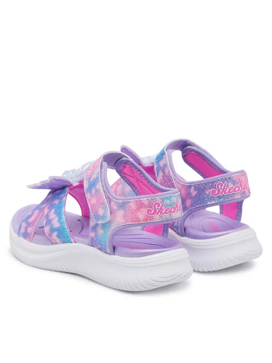 Сандалии Jumpsters Sandal-Butterfly Brites Skechers, фиолетовый — фото 3