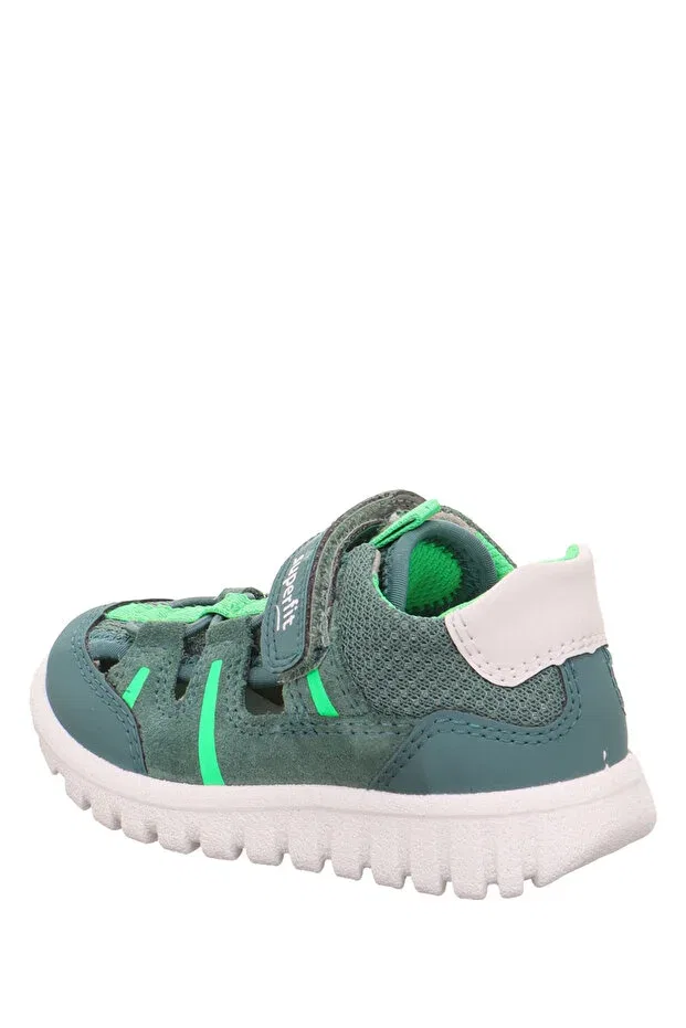 Детские кроссовки для девочек текстильные Superfit, Green — фото 3