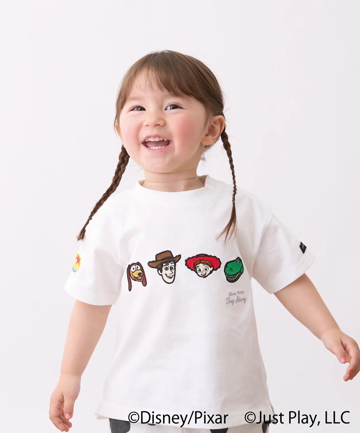 Детская футболка с аппликацией Toy Story Off White petit main