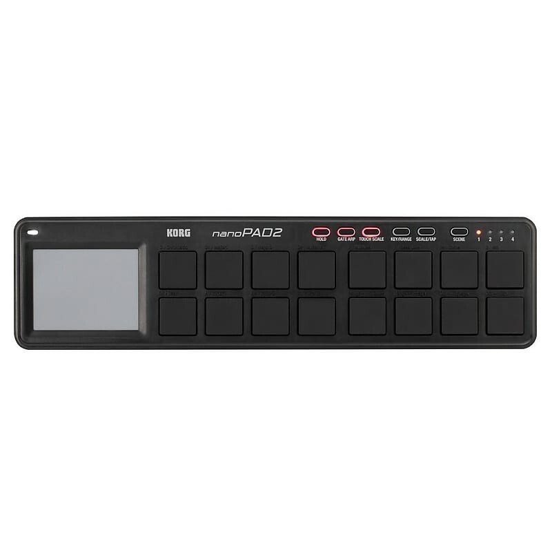 

Контроллер Korg nanoPAD2 Slim Line USB Pad, черный