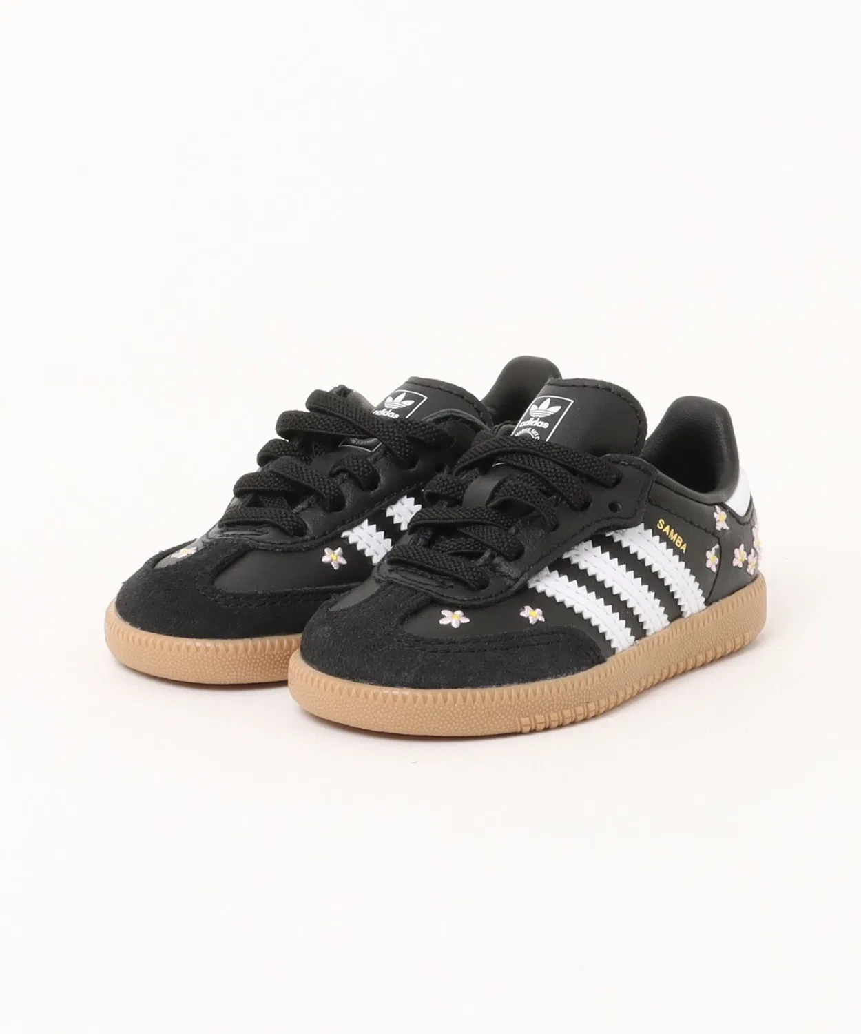 Детские кроссовки с принтом Samba OG CF EL I Adidas, Black