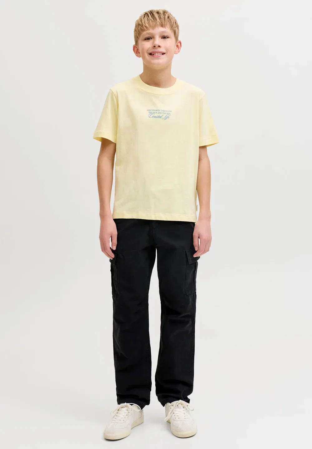 Jwhkane jjbarkley брюки-карго noosjnr - брюки-карго Jack & Jones Junior, Black