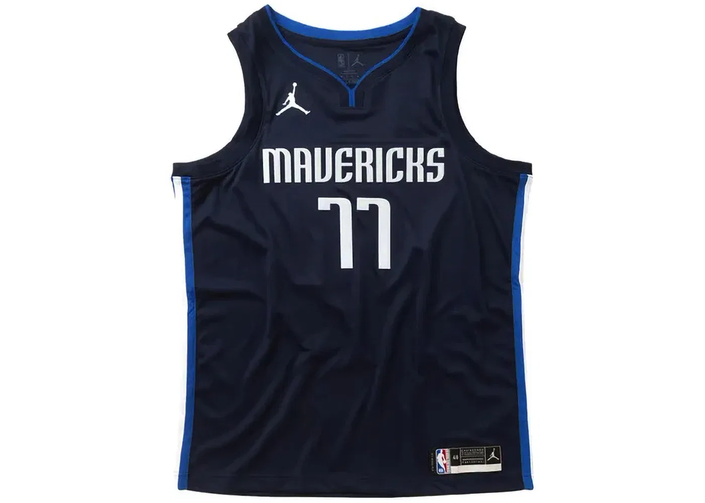 Мужская баскетбольная джерси с принтом Nike Jersey, Black/Navy Blue/White