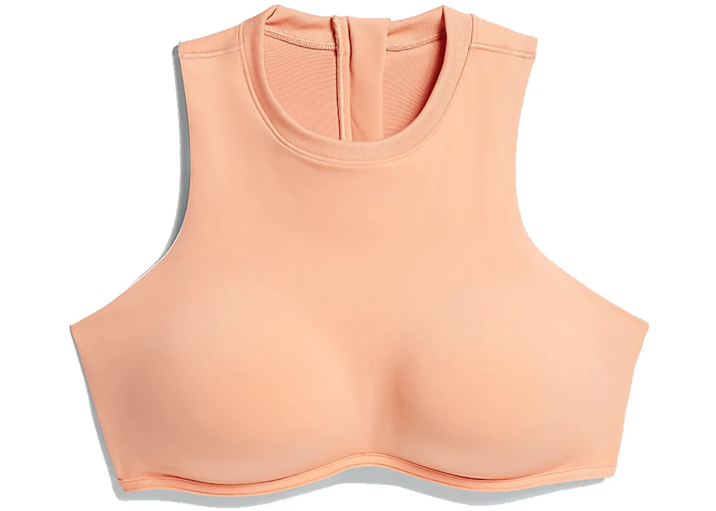 Женский топ-кроп с сетчатой вставкой Mesh Crop Top Adidas, Ambient Blush