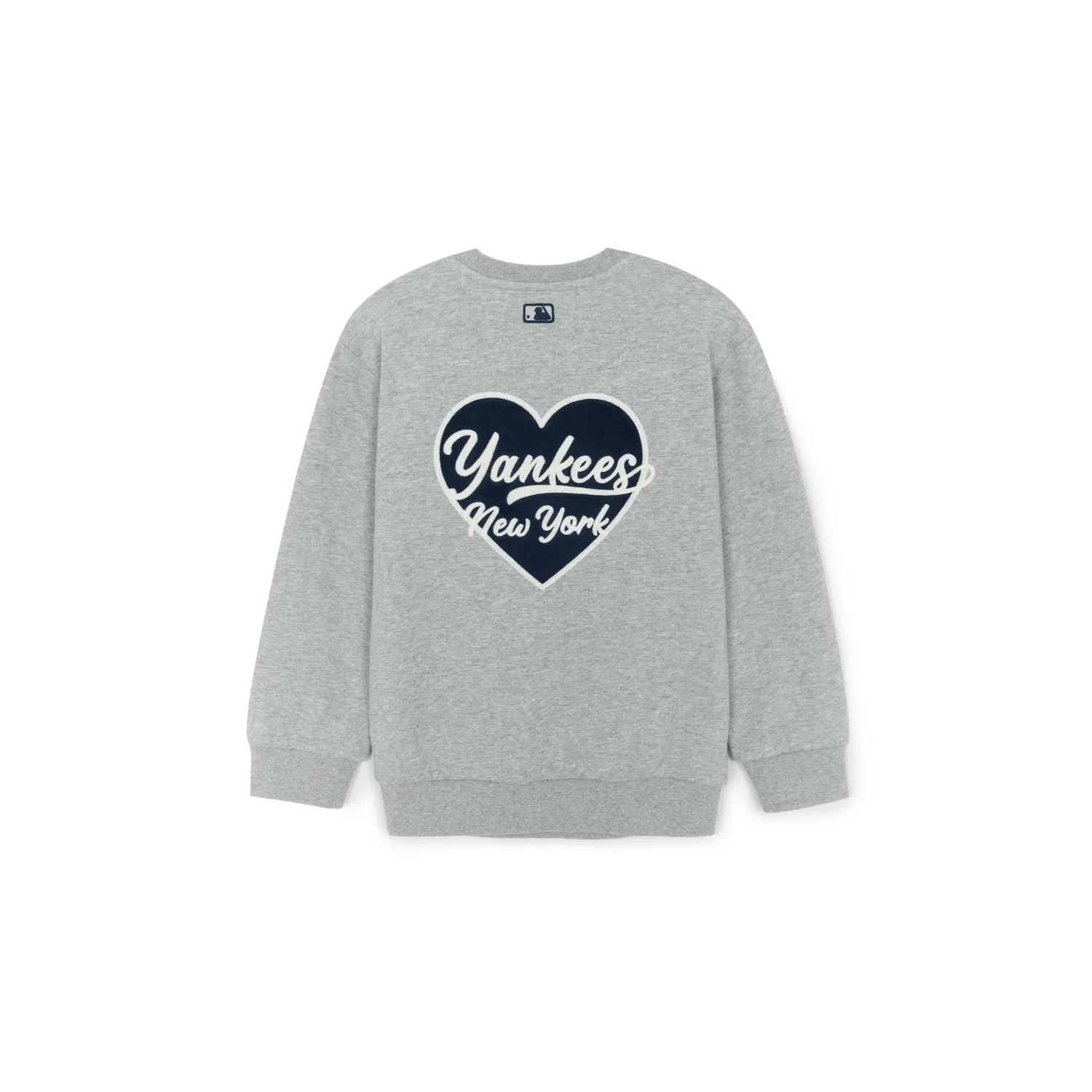 Детский свитшот с круглым вырезом Gray MLB KIDS — фото 3