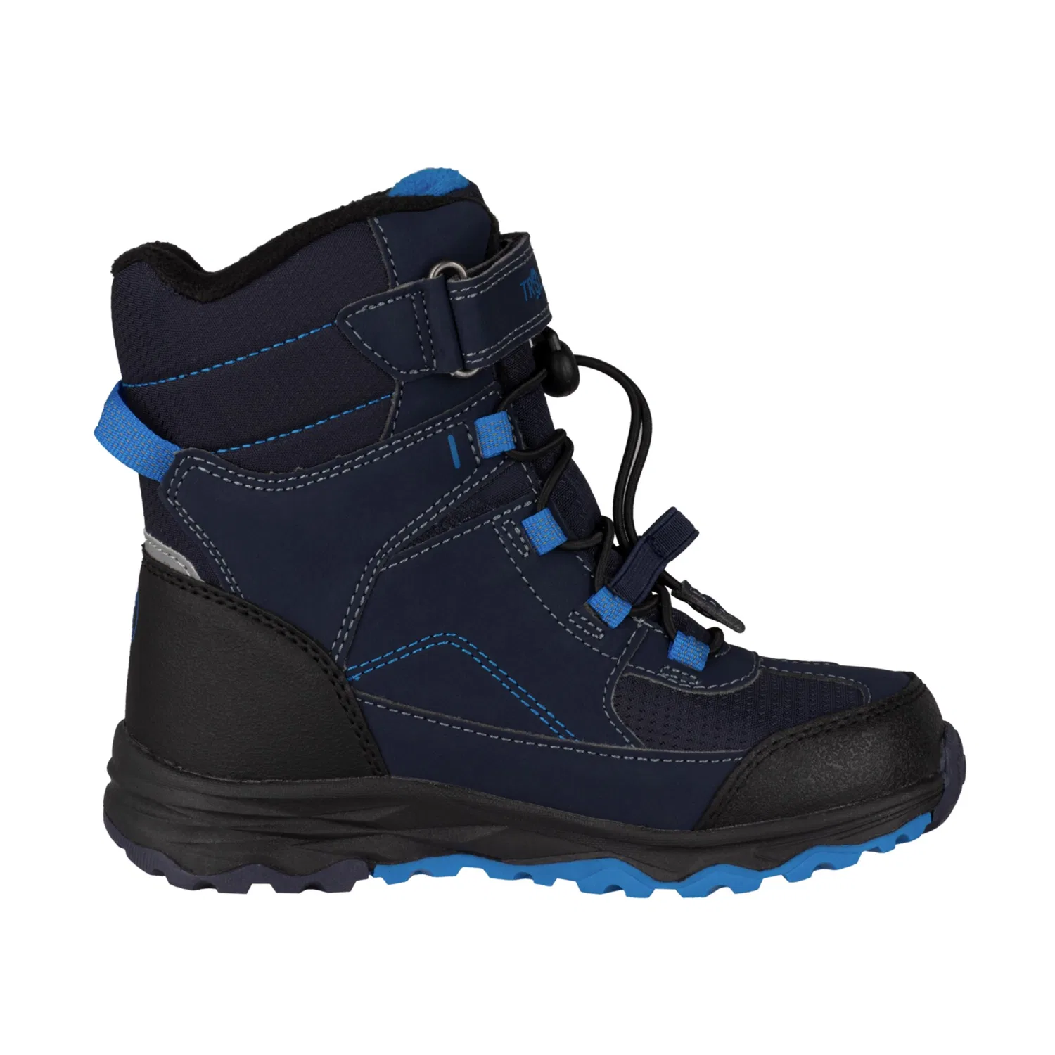 Детские зимние ботинки снегозащитные KIDS HAFJELL WINTER BOOTS XT TROLLKIDS, Navy/Medium Blue/Black — фото 2