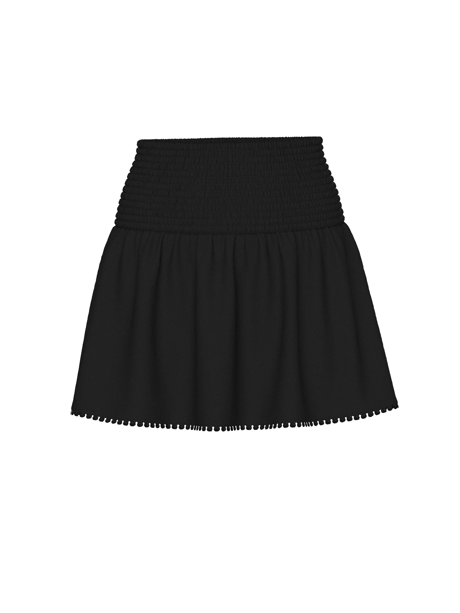 

Юбка Victoria's Secret Swim Beachwear Ruffled Mini, черный