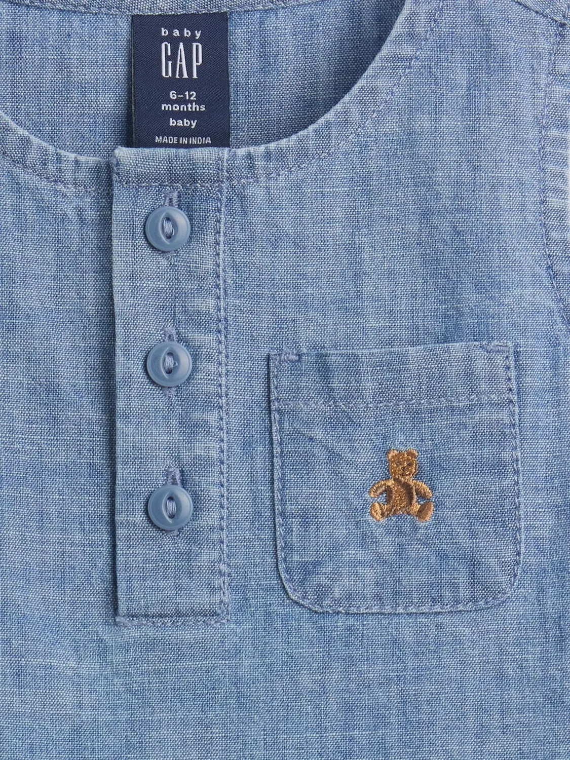 Комплект джинсовой одежды для мальчика, Medium Wash Gap — фото 3