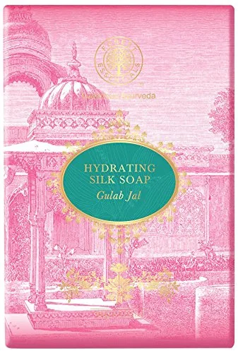 Твердое мыло Hydrating Silk Soap, Forest Essentials, 100г, Gulab Jal