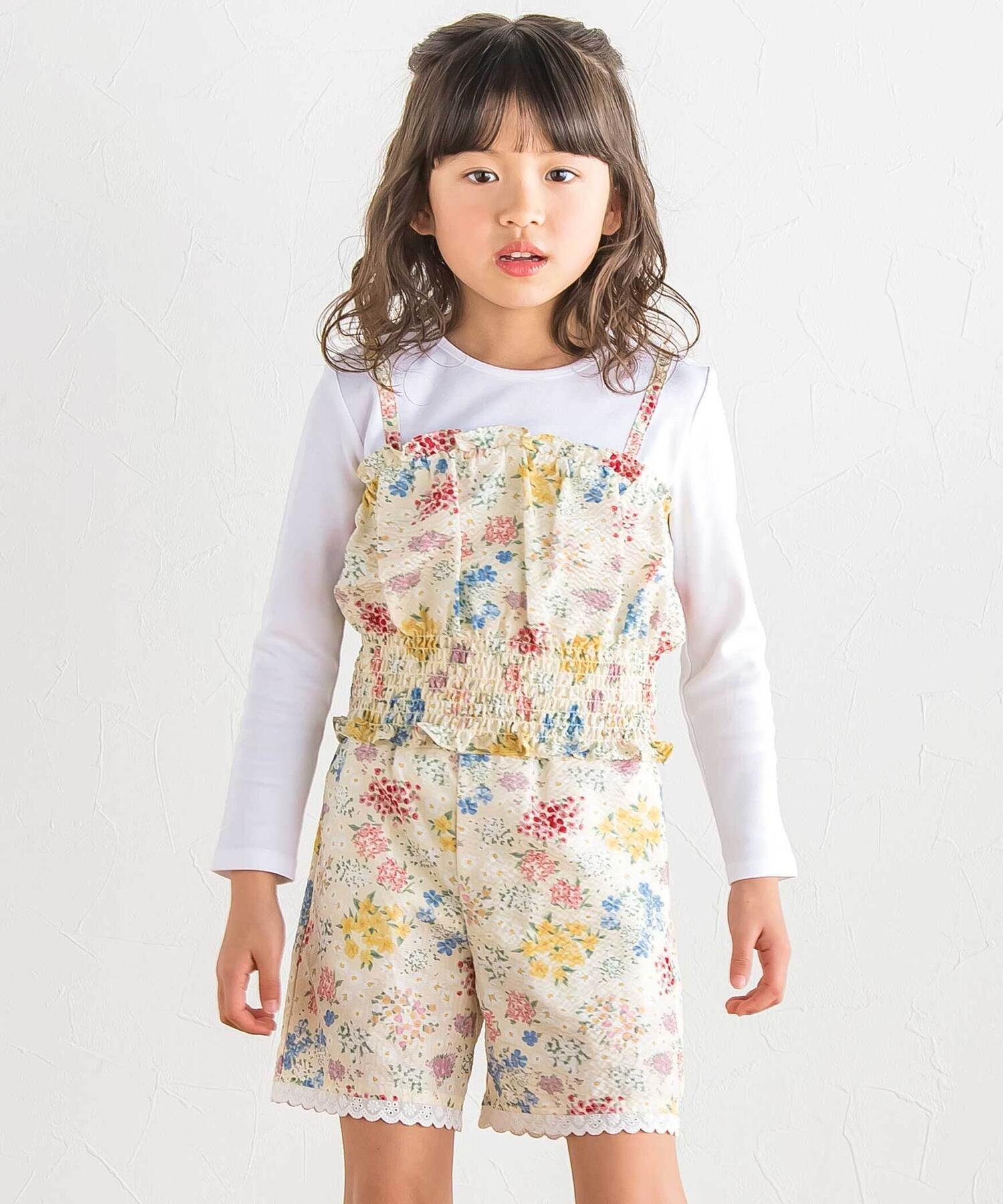 Соответствующие шорты Ripple Marche Flower (90-150 см) BeBe, Yellow — фото 2