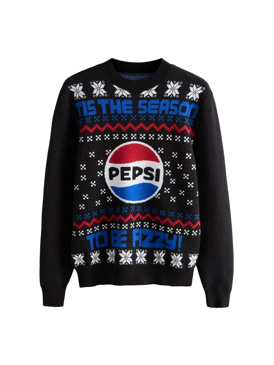 Свитер Next 'Pepsi' черного цвета
