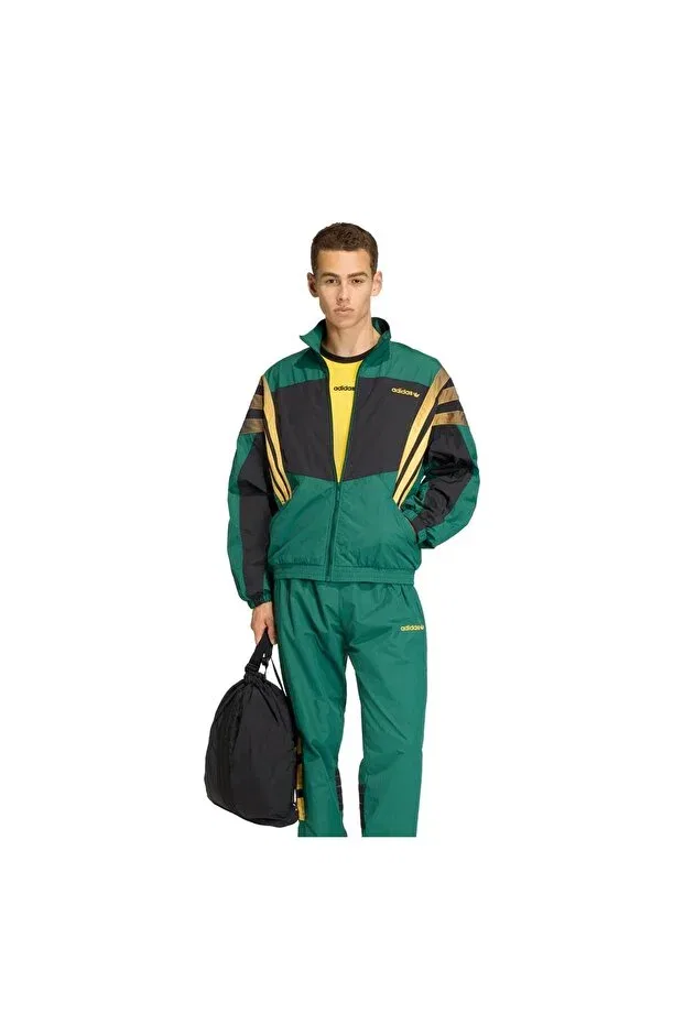 Мужская куртка с принтом Adidas, Green — фото 2