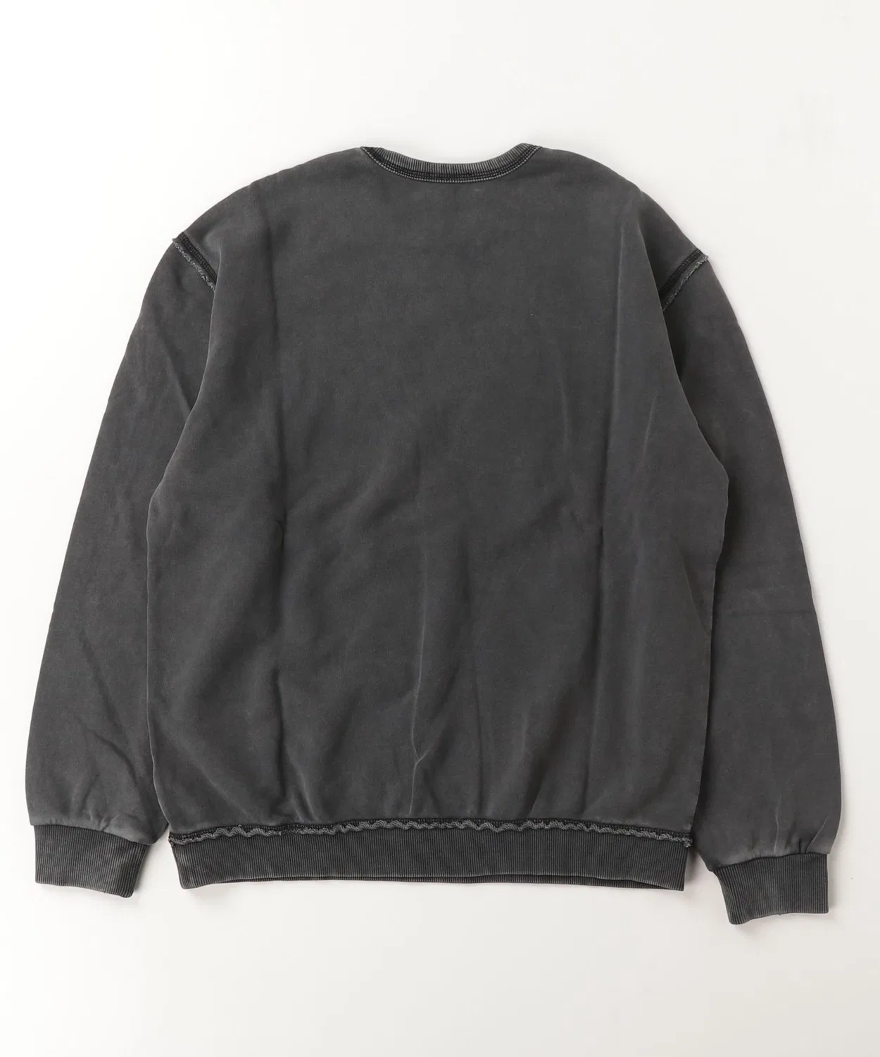 Детский свитшот с длинным рукавомDIESEL KIDS, Черный — фото 4