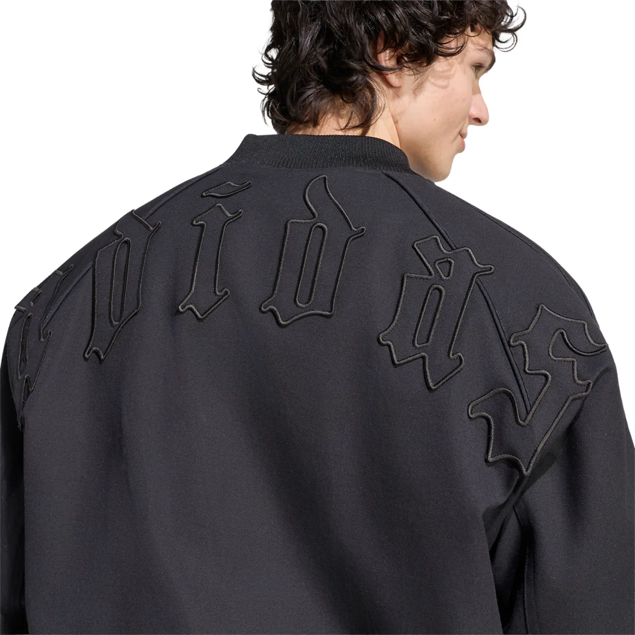 Мужская куртка Adidas Originals Superstar Canvas Jacket, черный — фото 4