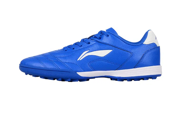 Детские футбольные бутсы с улучшенным контролем мяча Long Song Collection Li-Ning YOUNG, Crystal Blue/Standard White