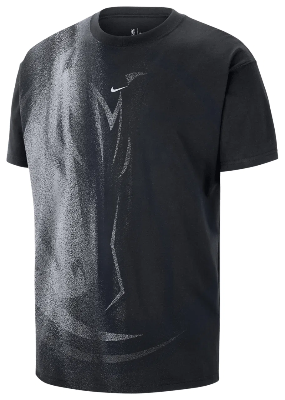 Мужская футболка с графикой команды Mavericks Icon Nike, черный