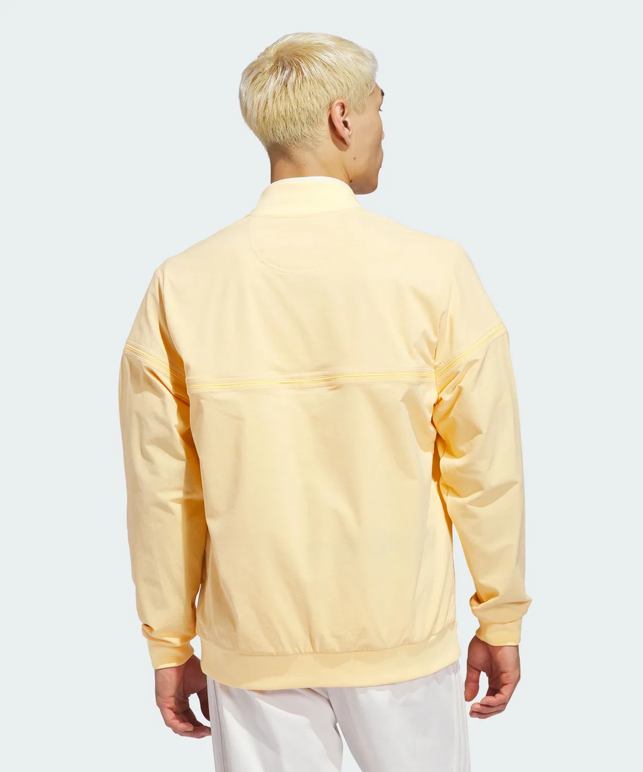 Мужская куртка-бомбер с принтом Adidas, Yellow — фото 2