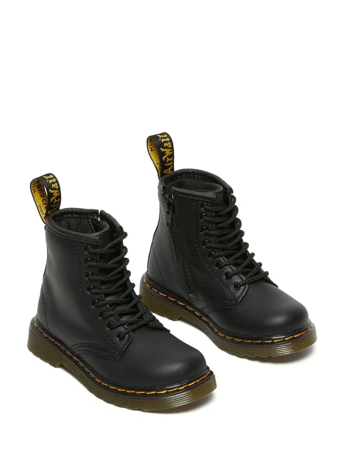 Ботинки Dr. Martens 1460, кожаные, черные — фото 3