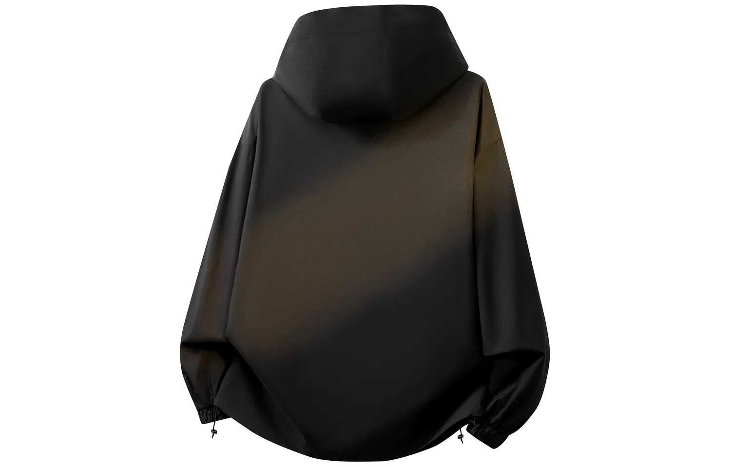 Детская ветровка худи с капюшоном, Windbreaker Jackets, WARRIOR, черный — фото 4