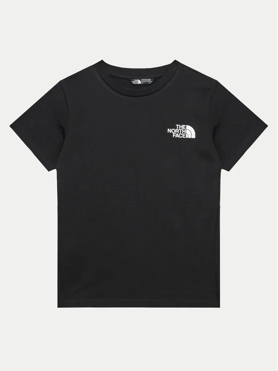 Футболка regular fit Simple Dome The North Face, черный