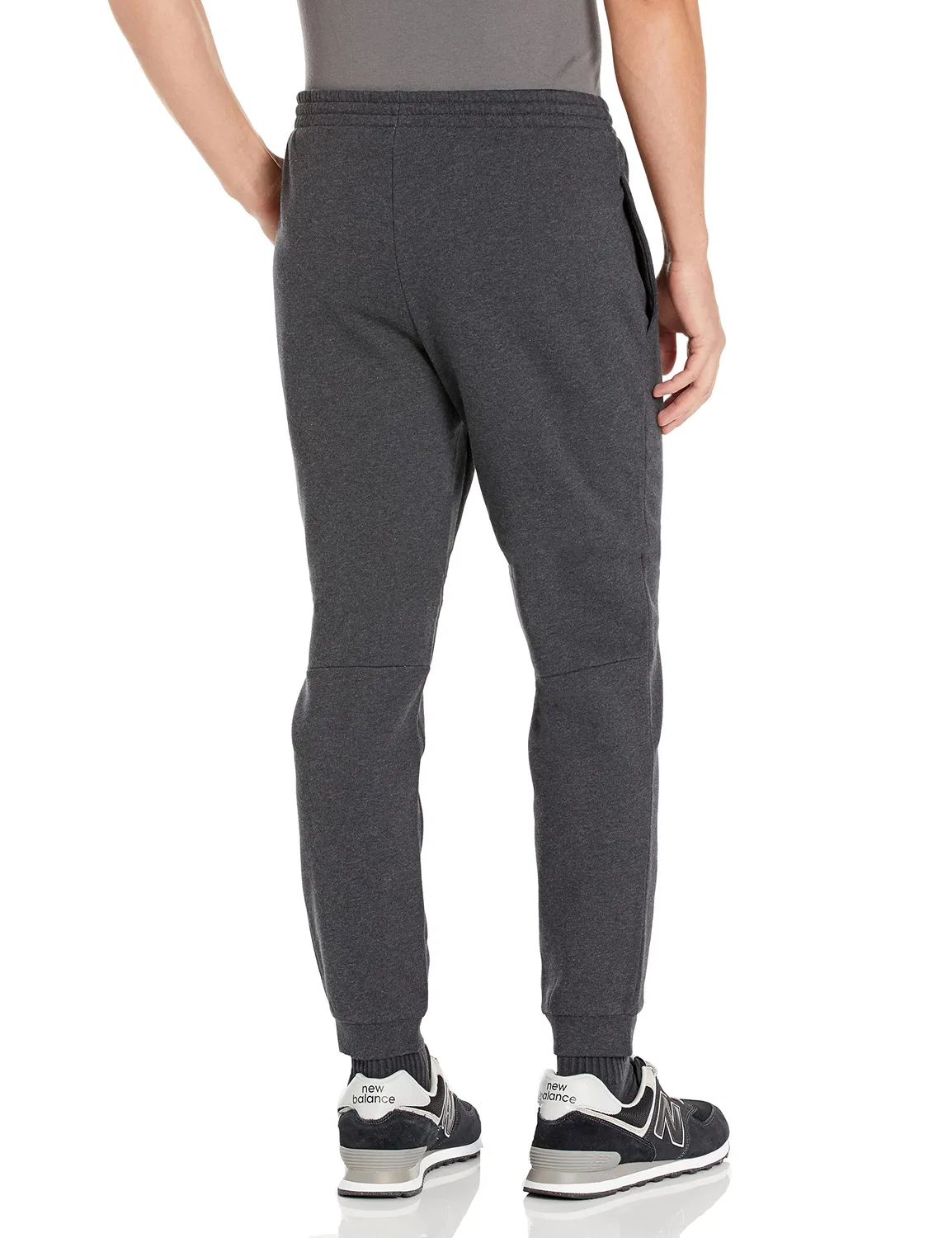 Мужские спортивные брюки из флиса Solid Fleece Jogger Lacoste, Foudre China — фото 2