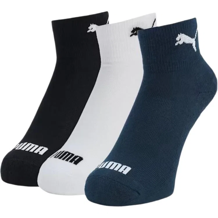 Детские носки-слипоны Marine Blue+White+Black 3 Pack PUMA