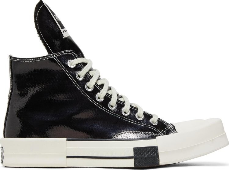 

Кроссовки Converse Rick Owens x TURBODRK Chuck 70 High Black Lacquer, черный