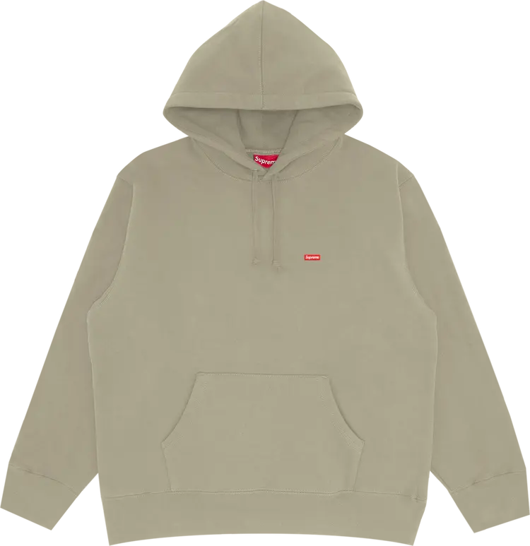 

Толстовка Supreme Small Box Hooded Sweatshirt 'Olive', зеленый