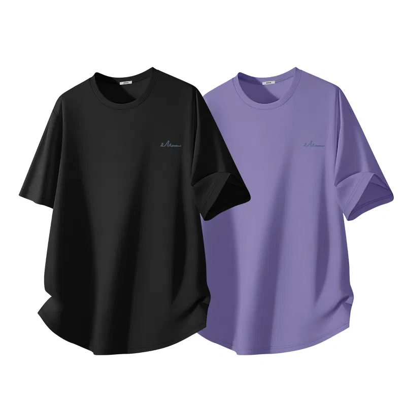 Футболка детская с принтом MZ Free Sketch Chest Logo MINISO, Purple