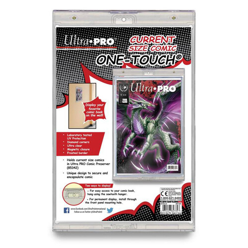 

Коробка для хранения настольных игр Silver Size Comic Uv One-Touch Magnetic Holder Ultra Pro
