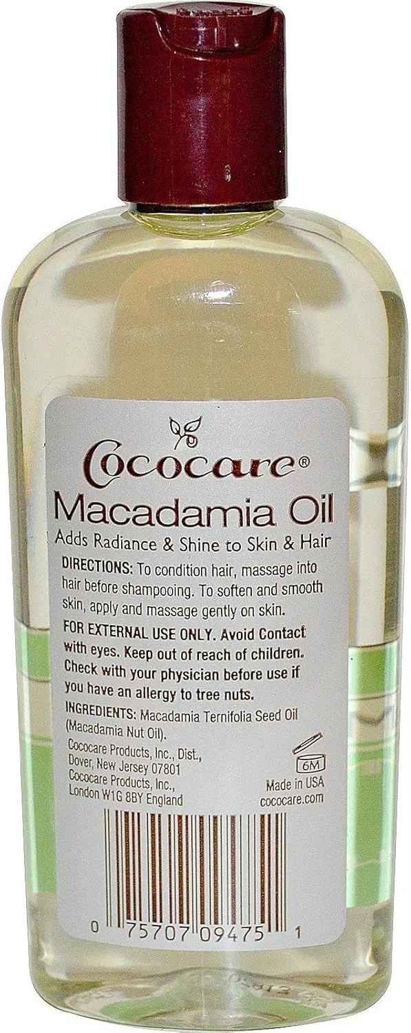Масло макадамии для кожи и волос, COCOCARE, 118 мл, Shea Butter — фото 2