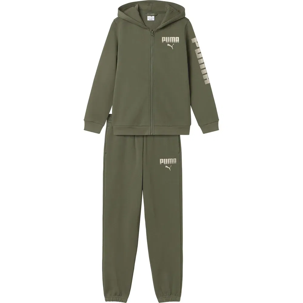 Детский спортивный костюм для мальчиков Essential Graphic Puma, Green