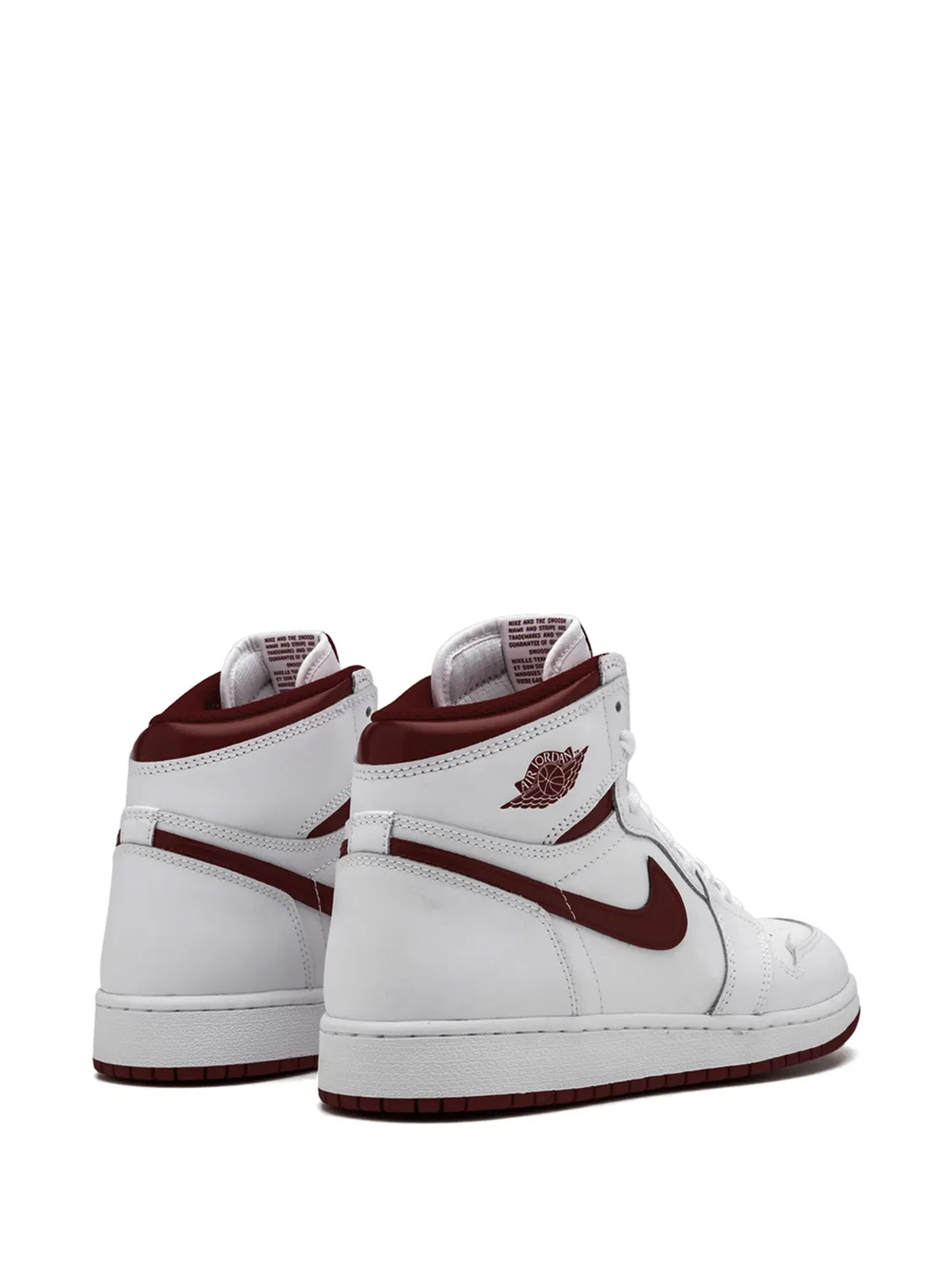 Кроссовки Air Jordan 1 Retro High OG BG, белый — фото 3