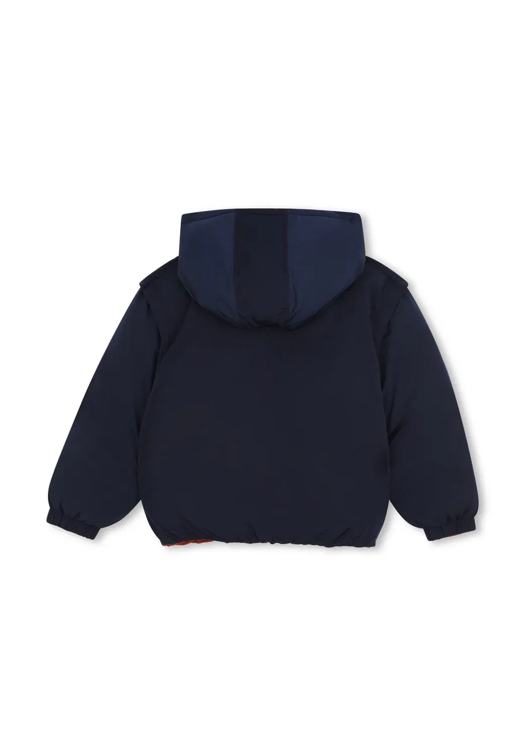 Двусторонняя пуховая куртка для детей и подростков - зимняя куртка Boss Kidswear, Navy — фото 3